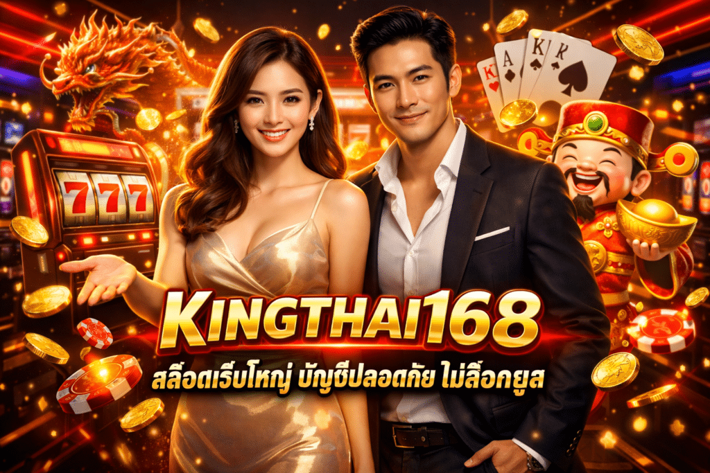 KINGTHAI168 สล็อตเว็บใหญ่ บัญชีปลอดภัย ไม่ล็อคยูส