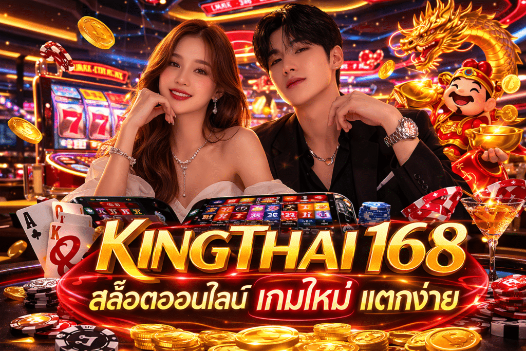 KINGTHAI168 สล็อตออนไลน์ เกมใหม่ แตกง่าย เล่นบนมือถือได้