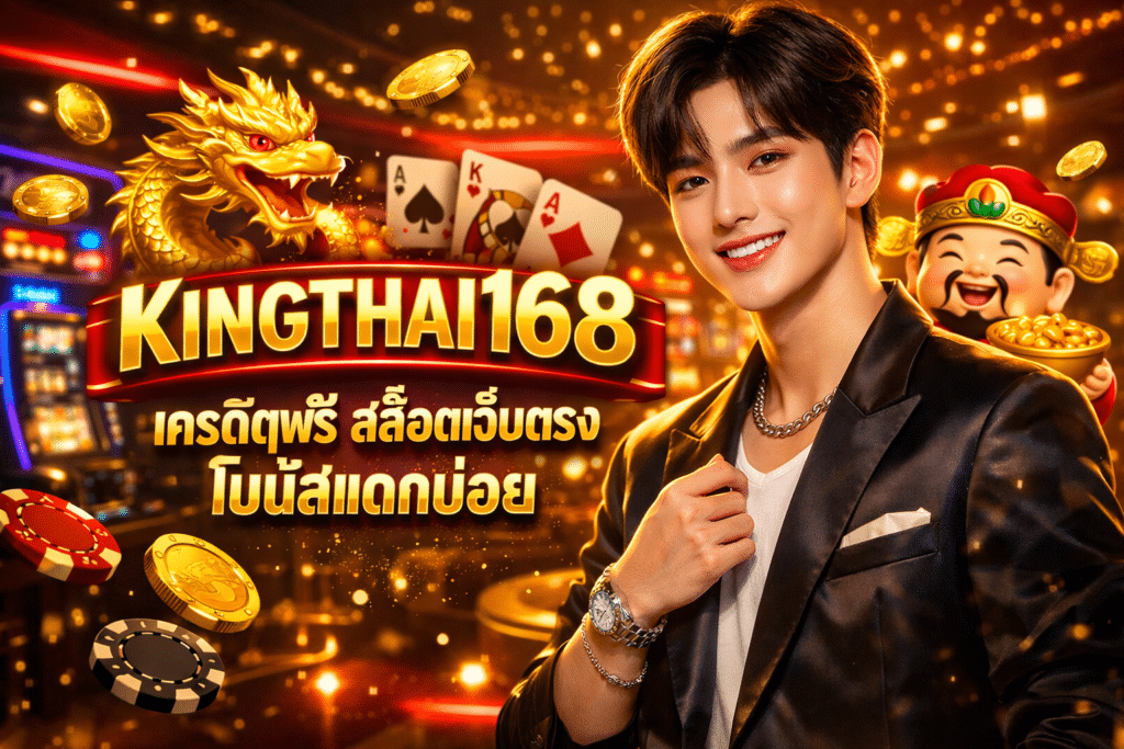 KINGTHAI168 เครดิตฟรี สล็อตเว็บตรง โบนัสแตกบ่อย
